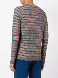 striped reversible sweater