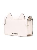 kitty embossed crossbody bag