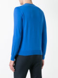 ribbed trim sweatshirt 