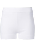 slim-fit mini shorts