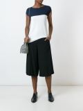 colour block knit top