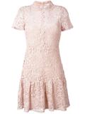 macramé mini dress