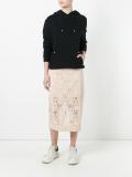 lace pencil skirt
