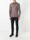 oval print shirt