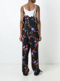 floral print dungarees