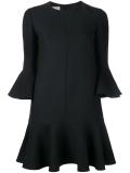 crepe couture mini dress