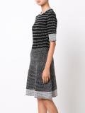 boatneck knit dress