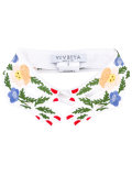 floral hand collar