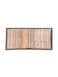 inner stripes flat wallet