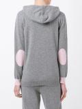 colour block hoodie 