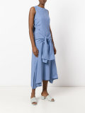 tie front dress