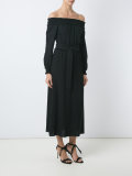off-the-shoulder dress