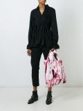 large triangular tote