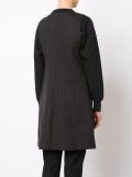 checked sleeveless jacket