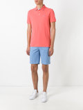 logo patch polo shirt 