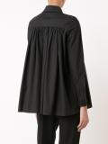 pleated detail shirt
