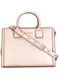 large metallic tote
