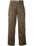 belted cargo pants