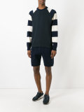 knitted drawstring shorts