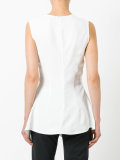 drape front blouse