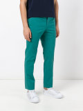 slim fit chino trousers