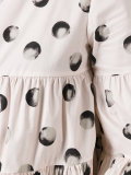 printed billowy blouse 