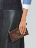 leather clutch