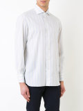 pastel striped shirt