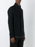 buttoned blazer