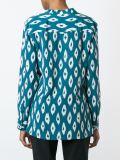 ikat print shirt