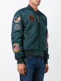 patches MA-1 bomber jacket