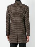 Embroidered wool coat