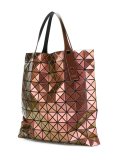 metallic geometric shopping bag