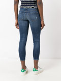 distressed skinny jeans