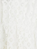 lace flared dress