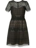 short sleeve lace dress