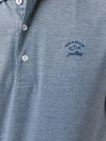 logo print polo shirt 