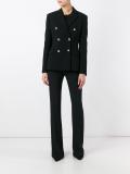 double-breasted blazer