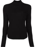 ribbed turtleneck jumper