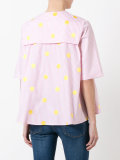 spotted stripe shirt