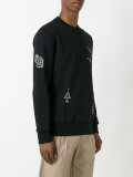 embroidered motif sweatshirt
