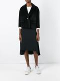 one button cropped jacket