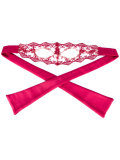 lace trim eye mask 