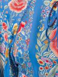 printed peasant blouse 