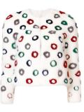 donut pattern jacket