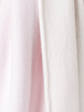 fringed scarf detail coat