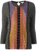 three-quarters flared sleeve jumper