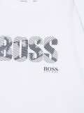 abstract logo print T-shirt