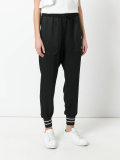 striped cuffs joggers 