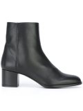 chunky mid heel boots